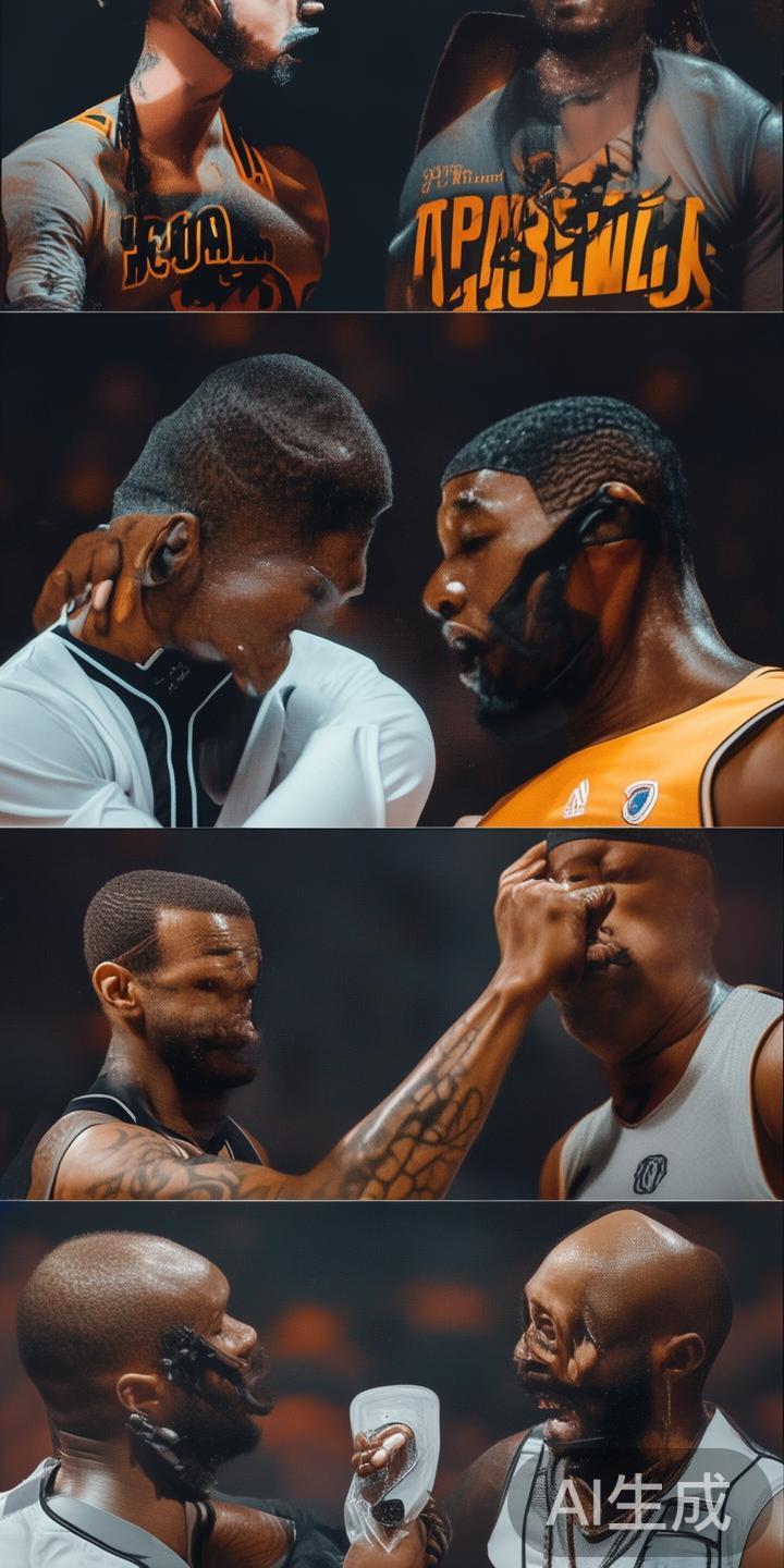 腾讯体育官方发布詹姆斯与韦德合作的感人瞬间MV：篮球巨星的传奇时刻集锦